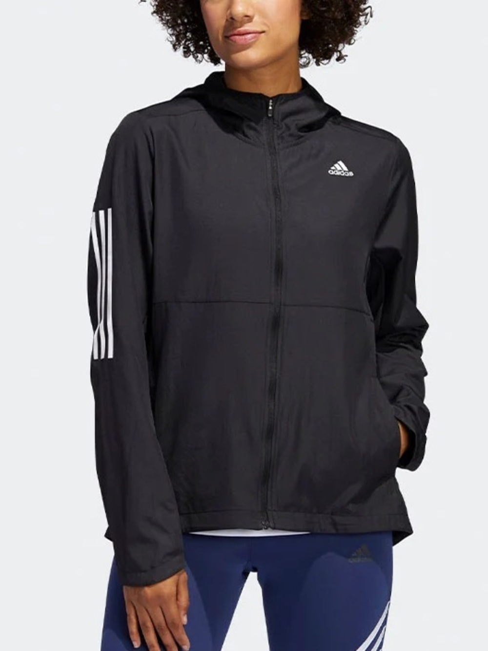 Adidas Women's Own the Run Running Full-Zip Jacket
